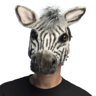 Zebra Halvmaske