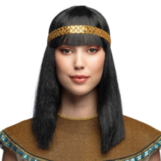 Paryk Cleopatra +pandebånd