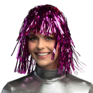 Metallisk Pink Paryk