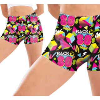 80'er Elastiske Shorts