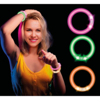 LED Armbånd Assorterede Farver