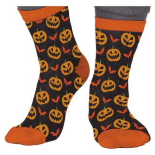 Halloween Græskar Strømper