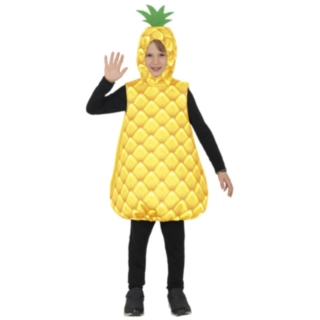 Ananas Børnekostume Gul