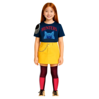 K-Pop Stjerne Hunter Børnekostume