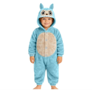 Lulu Monster Børnekostume Blå