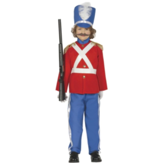 Kongelig Garder Soldat Børnekostume Rød