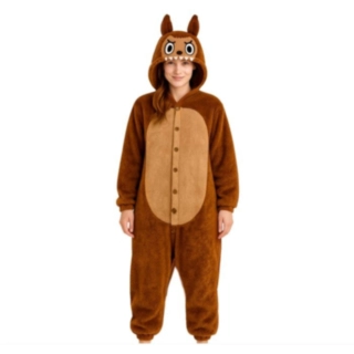 Lulu Monster Kostume Brun
