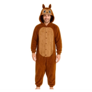 Lulu Monster Kostume Brun
