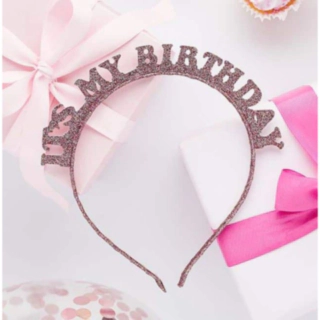 It’s My Birthday Rosa Hårbøjle