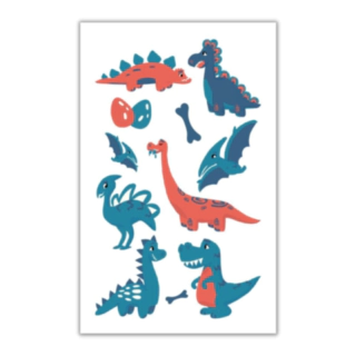 Dinosaur Falske Tatoveringer