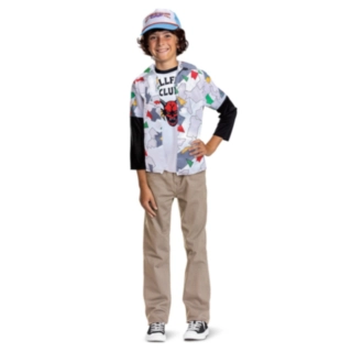 Stranger Things® Dustin Kostumesæt Til Børn