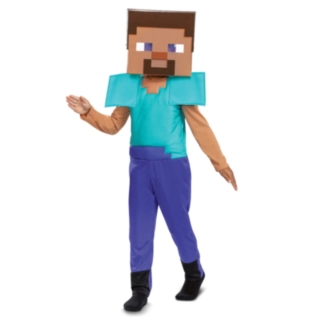 Minecraft® Steve Børnekostume