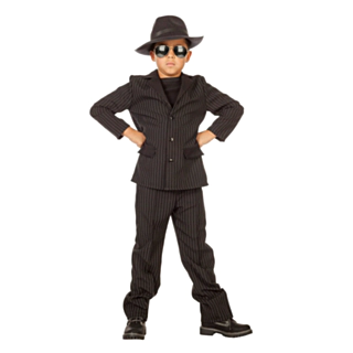 Gangsterboss Børnekostume