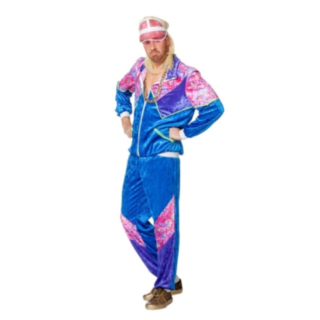 80'er Træningsdragt Kostume