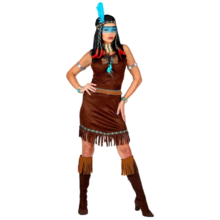 Indianer Kjole Kostume