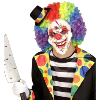 Horror Klovn Halvmaske