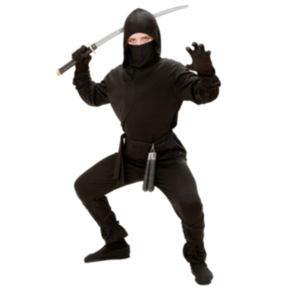 Ninjakriger Børnekostume