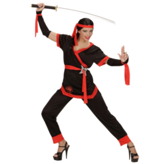 Ninja Kvinde Kostume