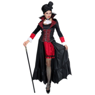 Fru Vampyr Kostume