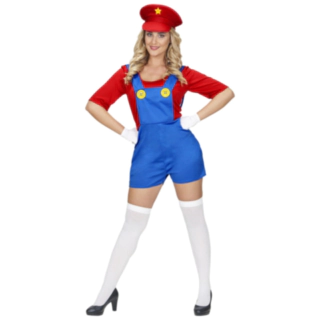 Miss Mario Blikkenslager Kostume