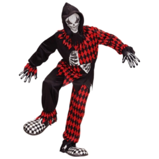 Halloween Joker B&oslash;rnekostume