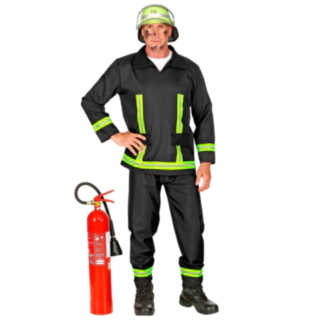 Klassisk Brandmand Kostume