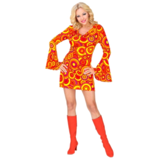 Orange Bobler Diskodarling Kostume