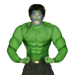 Grøn Muskelbluse Kostume