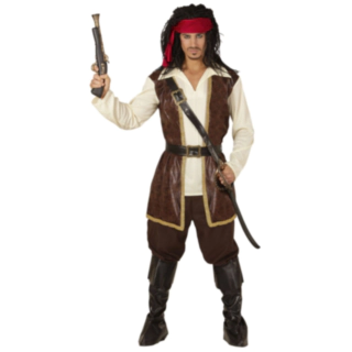 Caribisk Pirat Kostume
