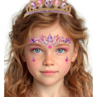 Prinsesse Ansigtssmykker Lyserød/Lilla