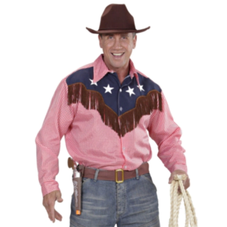 Rodeo Cowboy Skjorte Kostume