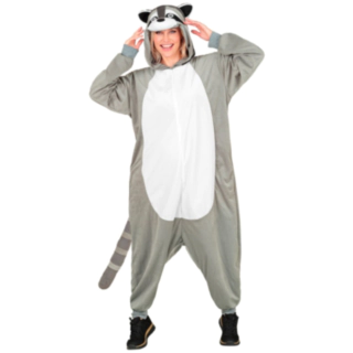 Plysset Vaskebjørn Kostume