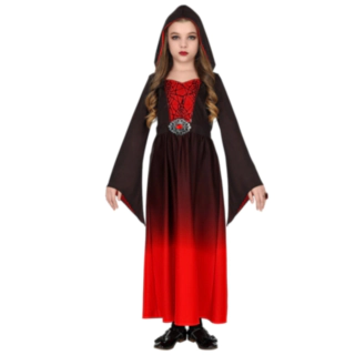 Gotisk Dronning B&oslash;rnekostume