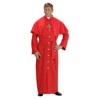 Rød Biskop Kostume