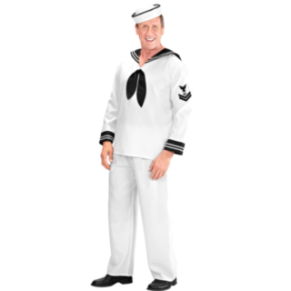 Klassisk Sailor Kostume