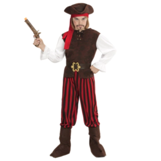 Caribisk Pirat Børnekostume