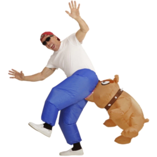 Oppustelig Bidende Bulldog