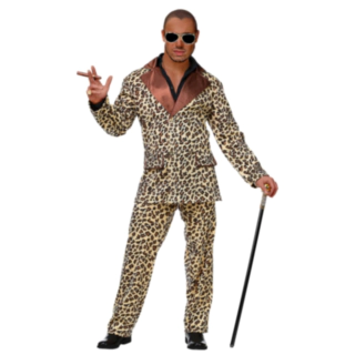 Leopard Pimp Kostume