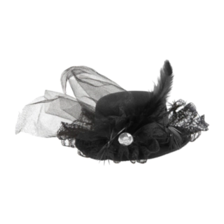 Sort Mini Top Hat Diamant